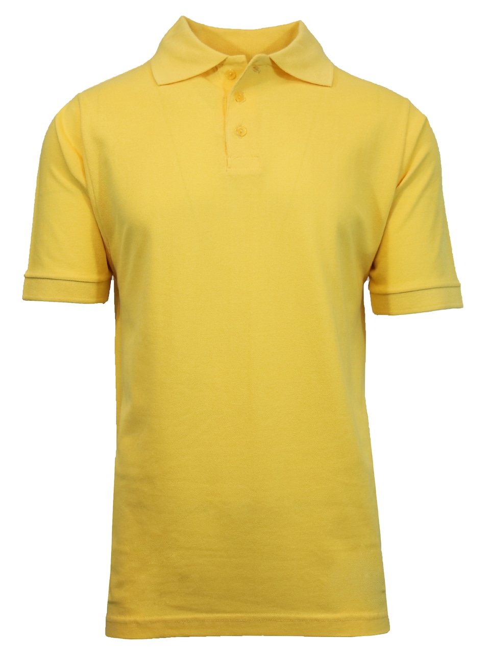 Galaxy By Harvic School Uniform Short Sleeve Boy's Pique Polo Shirt